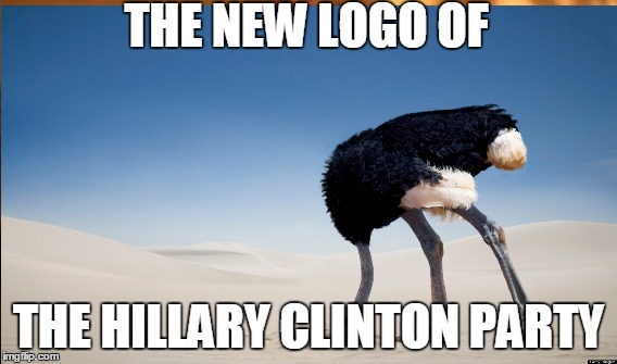 Hillary Clinton new Political party logo | THE NEW LOGO OF THE HILLARY CLINTON PARTY | image tagged in hillary clinton,campaign,politics,presidential,liar,democrats | made w/ Imgflip meme maker