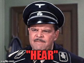 Grammar Nazi | "HEAR" | image tagged in grammar nazi | made w/ Imgflip meme maker