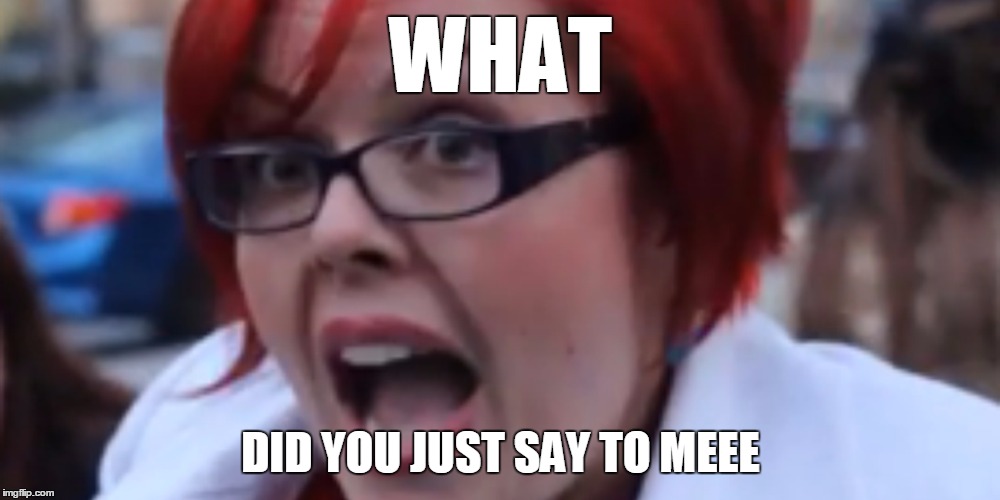 WHAT DID YOU JUST SAY TO MEEE | made w/ Imgflip meme maker