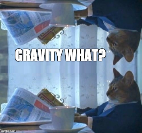 GRAVITY WHAT? | made w/ Imgflip meme maker