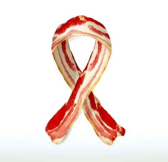 Bacon Ribbon Blank Meme Template