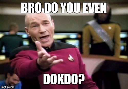 Picard Wtf | BRO DO YOU EVEN DOKDO? | image tagged in memes,picard wtf,korea,dokdo | made w/ Imgflip meme maker