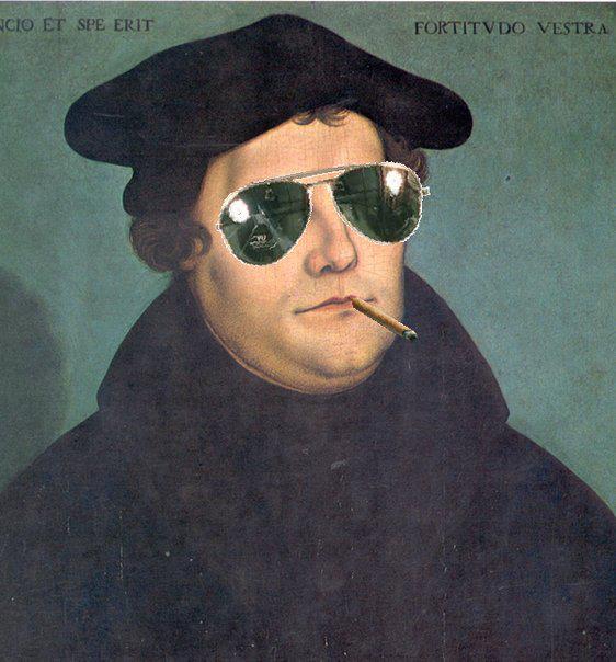 High Quality Martin Luther sunglasses Blank Meme Template