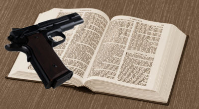 High Quality bible gun Blank Meme Template