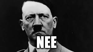 Hitler glaring | NEE | image tagged in hitler glaring | made w/ Imgflip meme maker