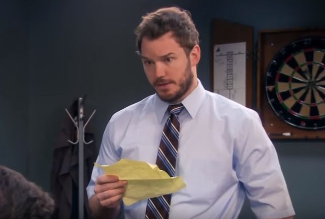andy's secrets parks and rec Blank Meme Template