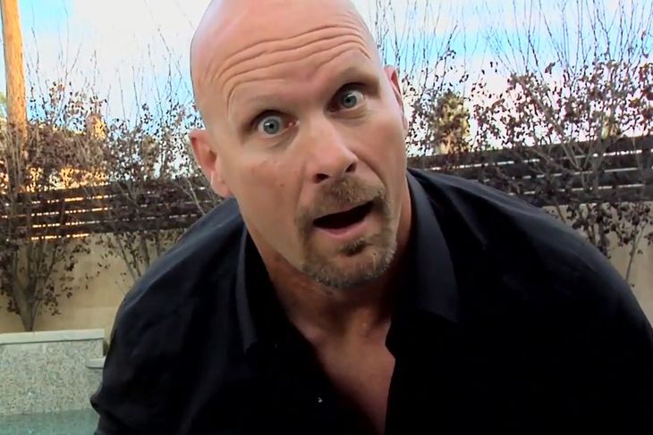 High Quality Stone Cold in your face Blank Meme Template