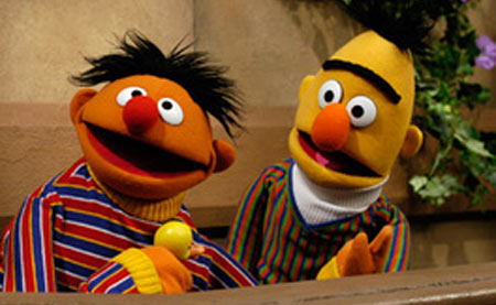 bert and ernie Blank Meme Template