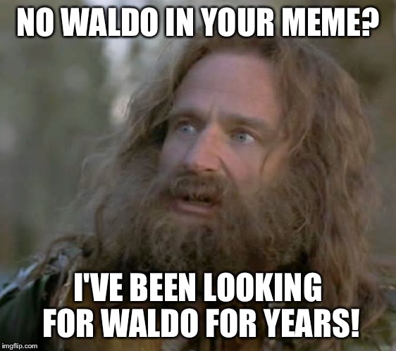 whaaaaat year is it | NO WALDO IN YOUR MEME? I'VE BEEN LOOKING FOR WALDO FOR YEARS! | image tagged in whaaaaat year is it | made w/ Imgflip meme maker