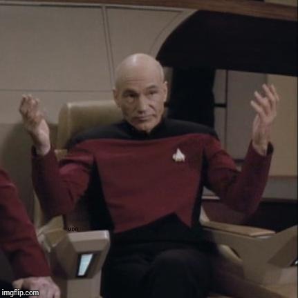 High Quality Picard arms out Blank Meme Template