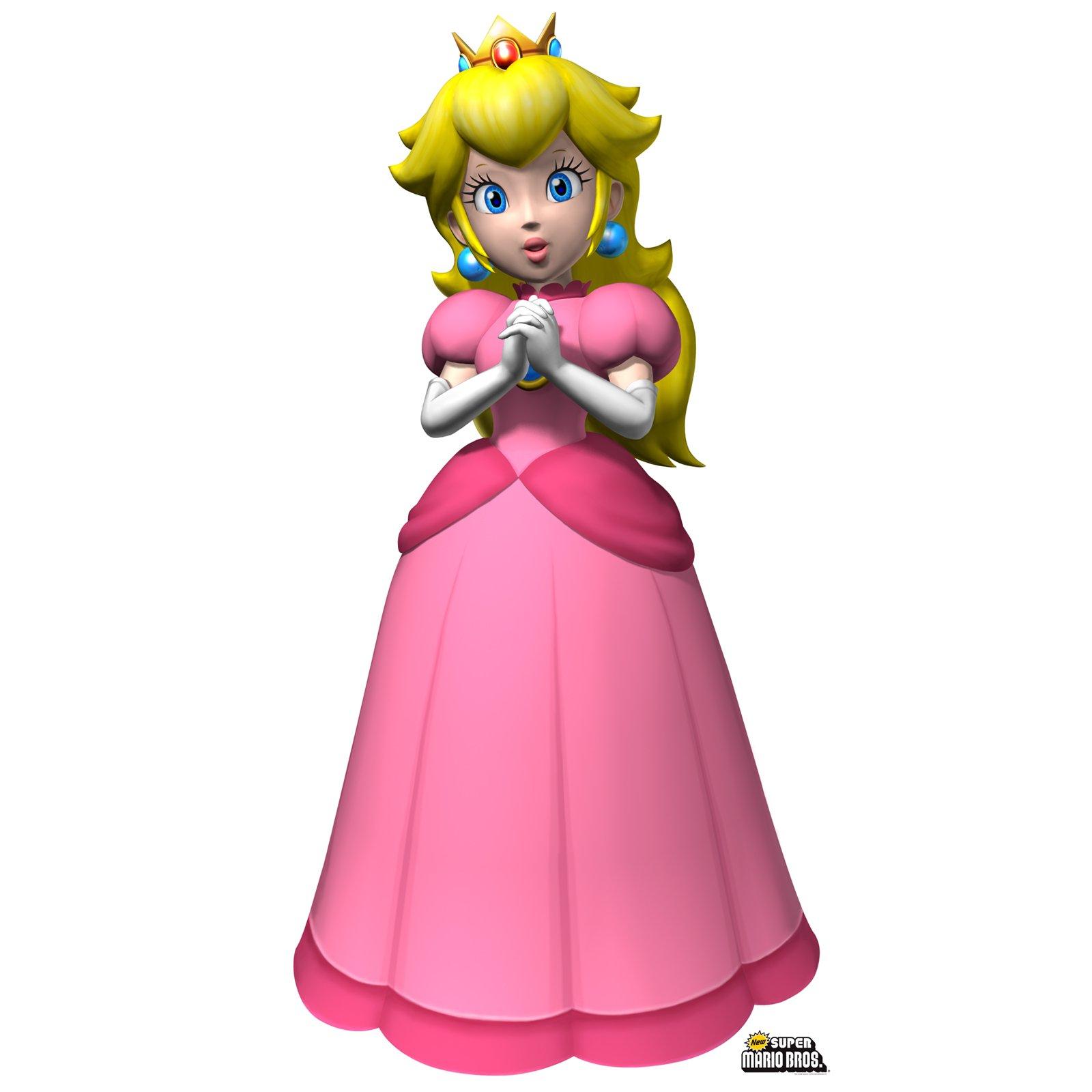 High Quality Peach_Mario Blank Meme Template