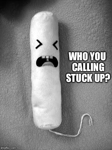 WHO YOU CALLING STUCK UP? | made w/ Imgflip meme maker