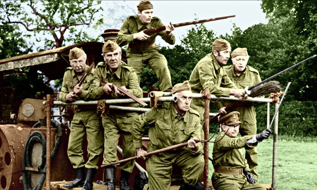 Dad's Army Blank Meme Template