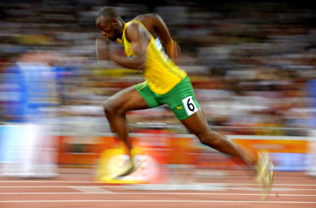 High Quality Usain Bolt Blank Meme Template