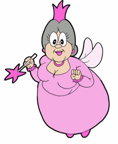 fairy godmother tells it Blank Meme Template