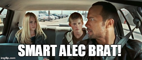 SMART ALEC BRAT! | made w/ Imgflip meme maker