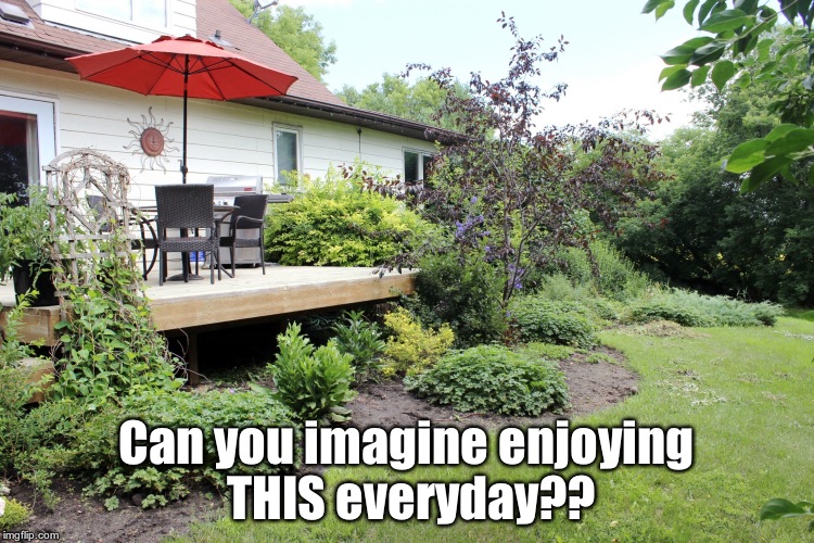 Beautiful Shoal Lake Acreage | Can you imagine enjoying THIS everyday?? | image tagged in deck shoal lake,shoal lake,miniota,rossburn,hamiota,minnedosa | made w/ Imgflip meme maker