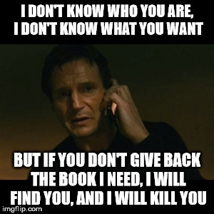 Liam Neeson Taken Meme - Imgflip