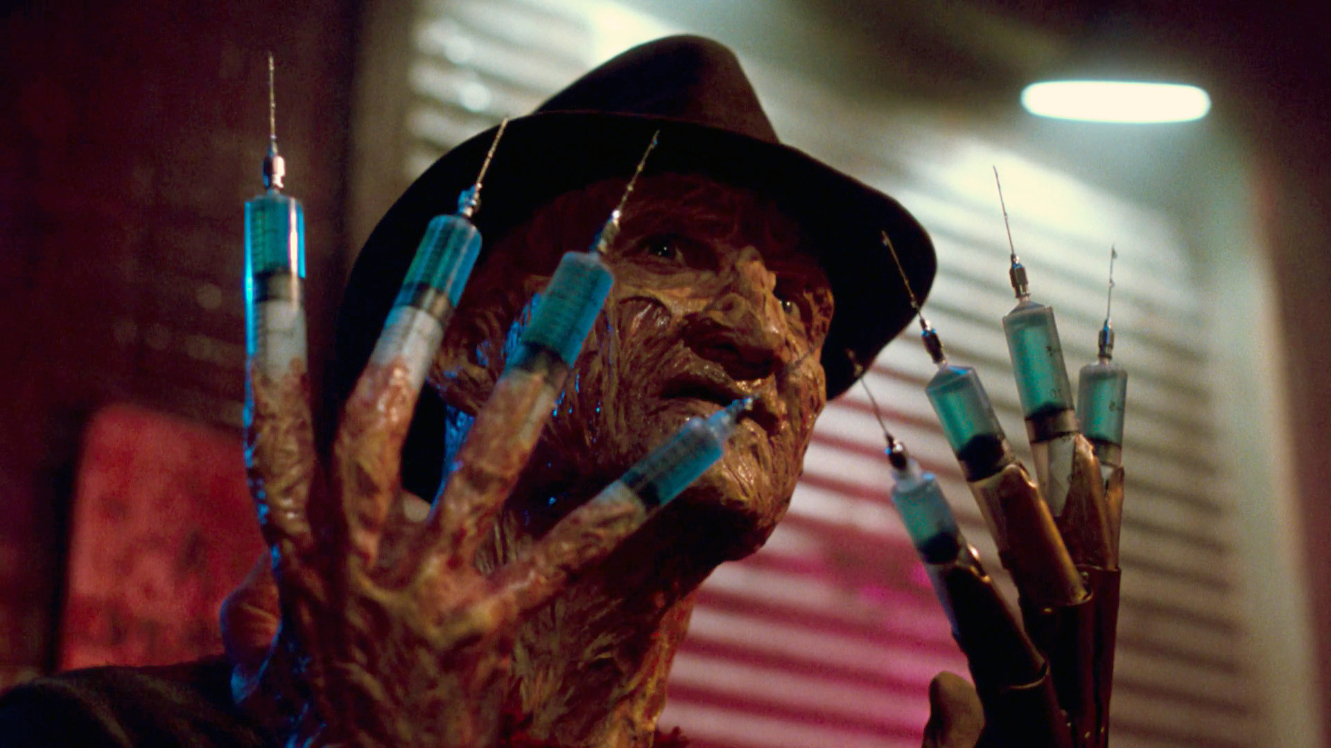 High Quality freddy krueger needle Blank Meme Template