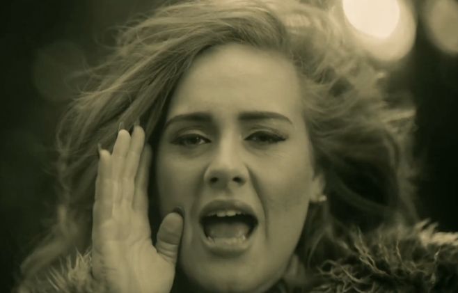 High Quality adele hello Blank Meme Template