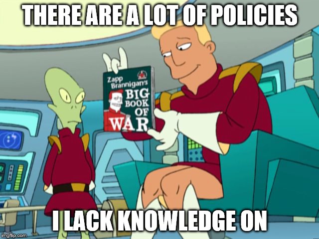 Ben Brannigan | THERE ARE A LOT OF POLICIES I LACK KNOWLEDGE ON | image tagged in bencarson,futurama,funny | made w/ Imgflip meme maker