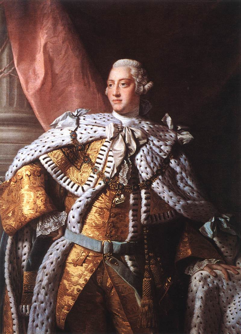 High Quality King George Blank Meme Template