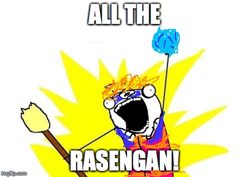 X All The Y Meme | ALL THE RASENGAN! | image tagged in memes,x all the y | made w/ Imgflip meme maker