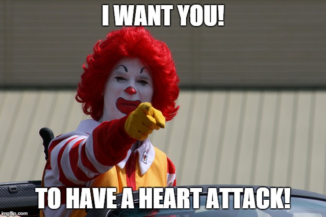 I WANT YOU! TO HAVE A HEART ATTACK! | made w/ Imgflip meme maker