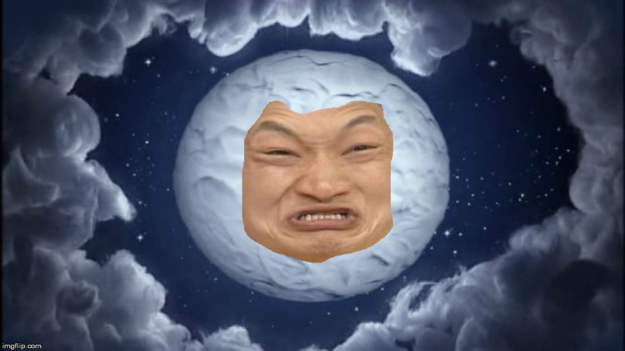 Impossimoon | image tagged in impossimoon | made w/ Imgflip meme maker