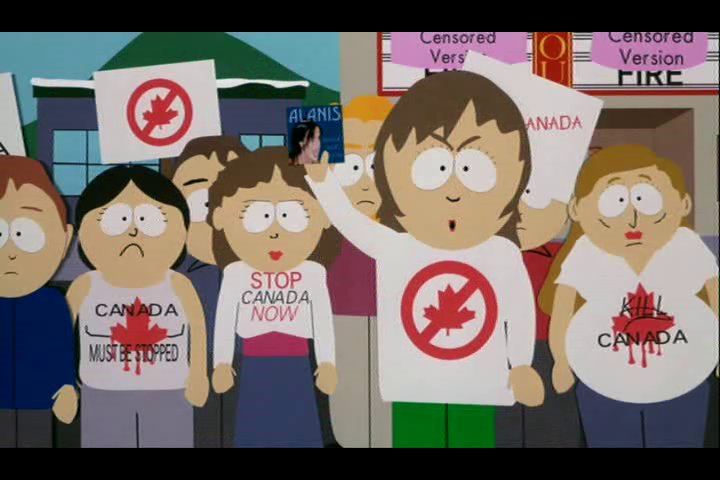 High Quality Blame Canada Blank Meme Template