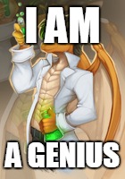 genius dragon | I AM A GENIUS | image tagged in genius dragon | made w/ Imgflip meme maker