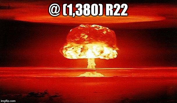 Nuclear Bomb Mind Blown | @ (1,380) R22 | image tagged in nuclear bomb mind blown | made w/ Imgflip meme maker