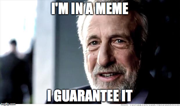 I Guarantee It Meme | I'M IN A MEME I GUARANTEE IT | image tagged in memes,i guarantee it | made w/ Imgflip meme maker
