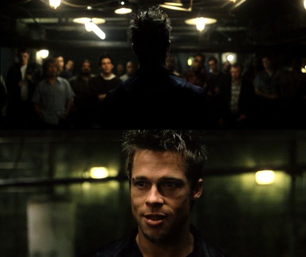 First rule of the Fight Club Blank Meme Template