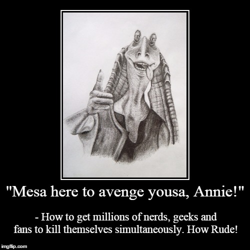 The Horror! | image tagged in funny,demotivationals,star wars | made w/ Imgflip demotivational maker