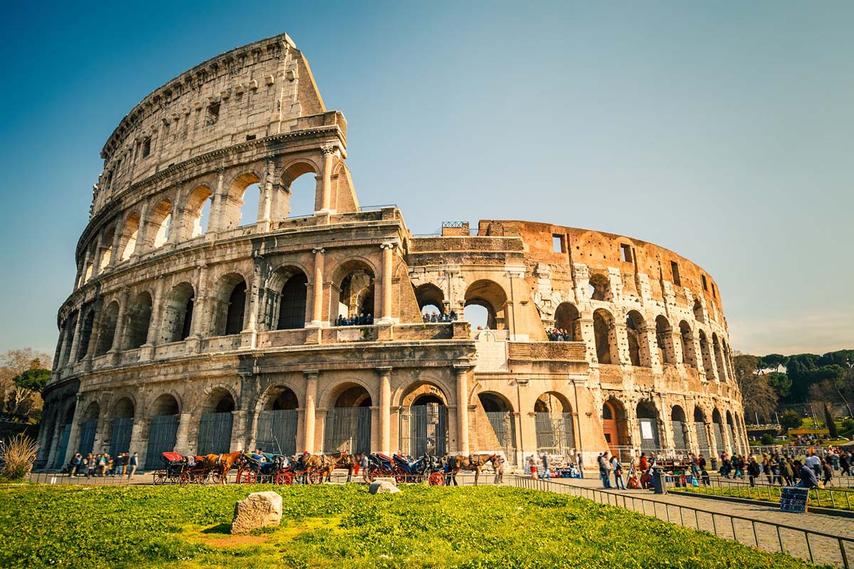 Roman Colosseum Blank Meme Template