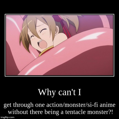 I trusted you | image tagged in funny,demotivationals,hentai,monster,sao | made w/ Imgflip demotivational maker