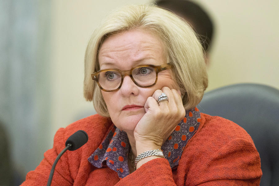 High Quality Claire McCaskill Blank Meme Template
