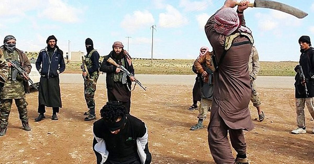 ISIS Beheading Blank Meme Template