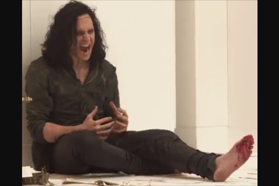 Loki is bleeding Blank Meme Template