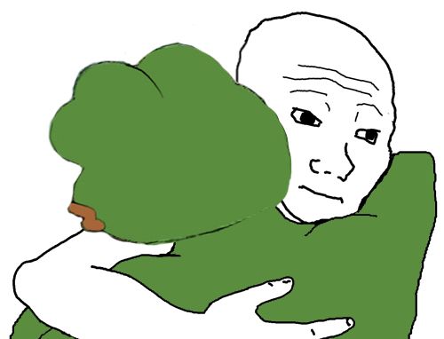 High Quality Pepe and TFW Blank Meme Template