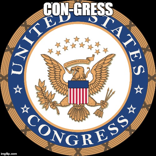 CON-GRESS | made w/ Imgflip meme maker