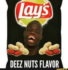 deez nuts chips Blank Meme Template