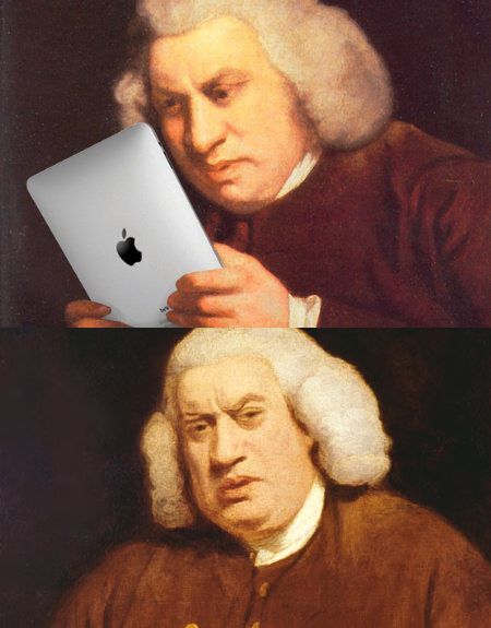 Samuel Johnson iPad Blank Meme Template