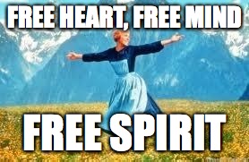 Look At All These | FREE HEART, FREE MIND FREE SPIRIT | image tagged in memes,look at all these | made w/ Imgflip meme maker