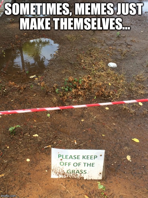 You had one job, ground. ONE JOB.  | SOMETIMES, MEMES JUST MAKE THEMSELVES... | image tagged in memes,you had one job | made w/ Imgflip meme maker