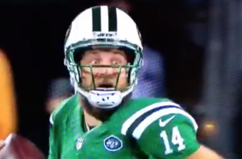 High Quality Ryan Fitzpatrick - scared Blank Meme Template