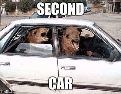 SECOND CAR | made w/ Imgflip meme maker