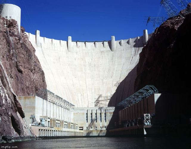 Hoover Dam | . | image tagged in hoover dam | made w/ Imgflip meme maker