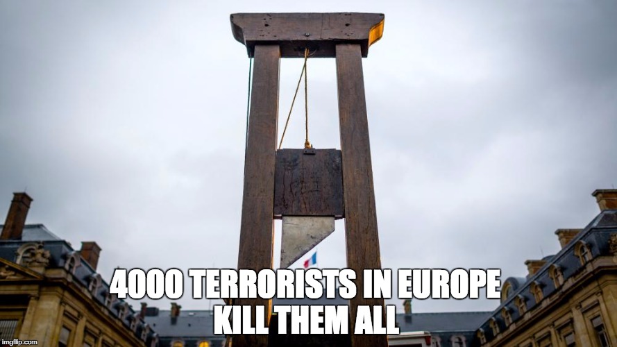 Image tagged in guillotine Imgflip